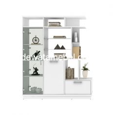 Room Partition - ACTIV Madrid DV 150 / White Glossy  